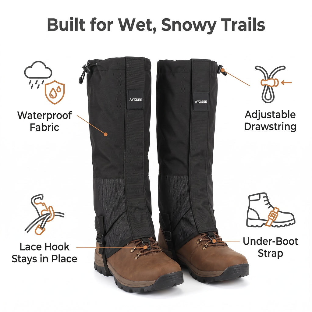 Waterproof Hiking Gaiters