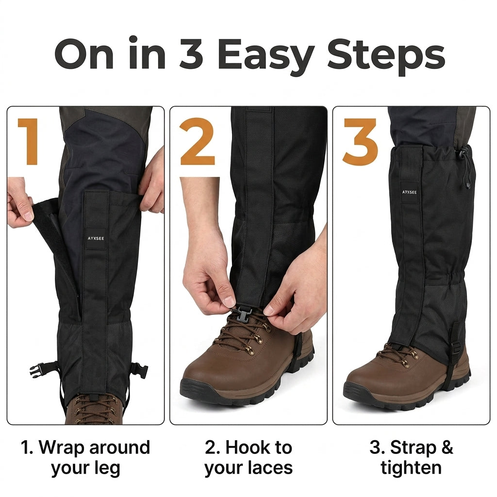 Waterproof Hiking Gaiters
