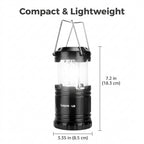 Collapsible LED Camping Lantern (2-Pack)