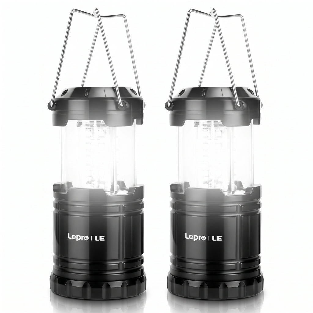 Collapsible LED Camping Lantern (2-Pack)
