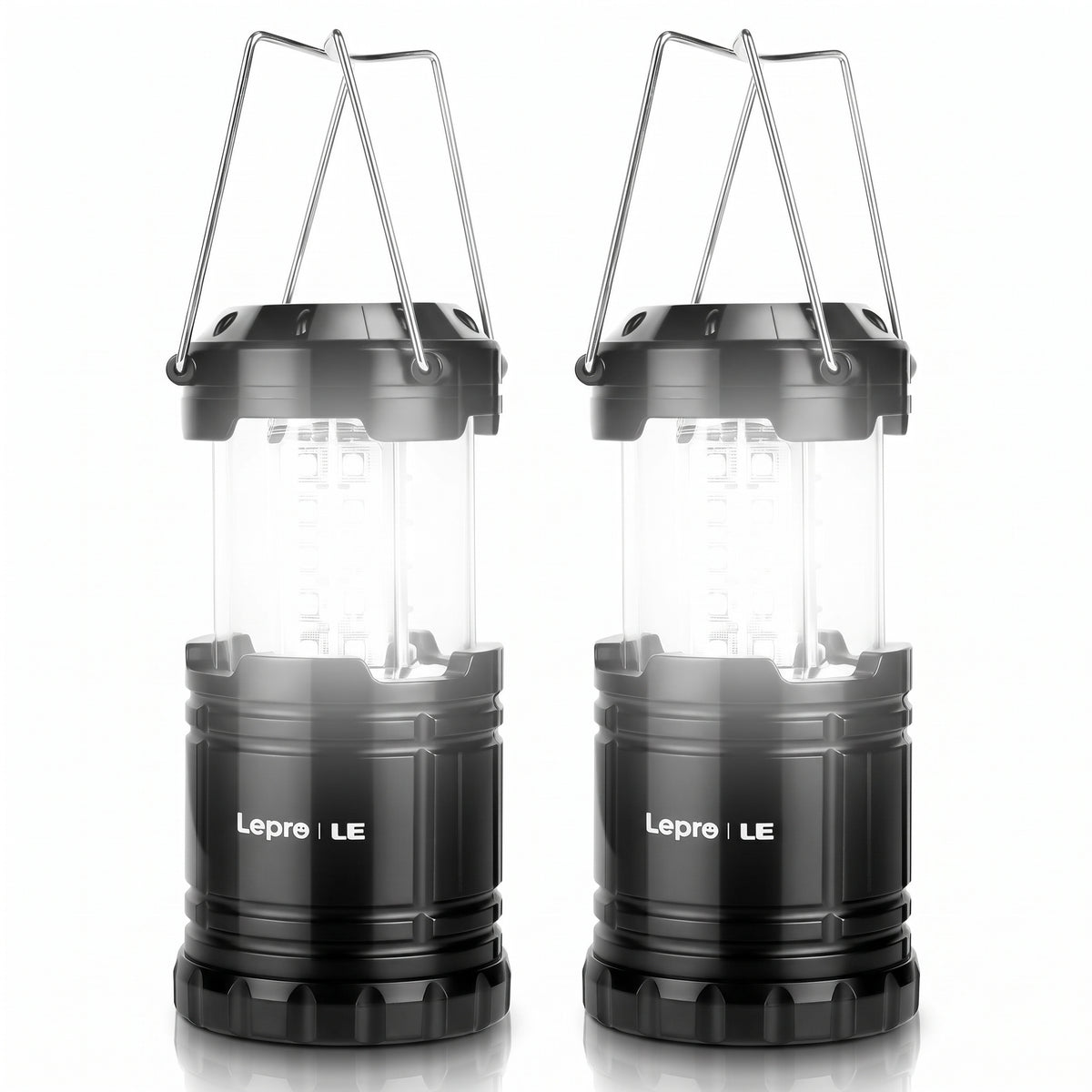 Collapsible LED Camping Lantern (2-Pack)